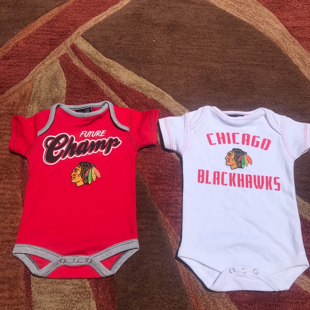 Chicago BlackHawks Baby onesie